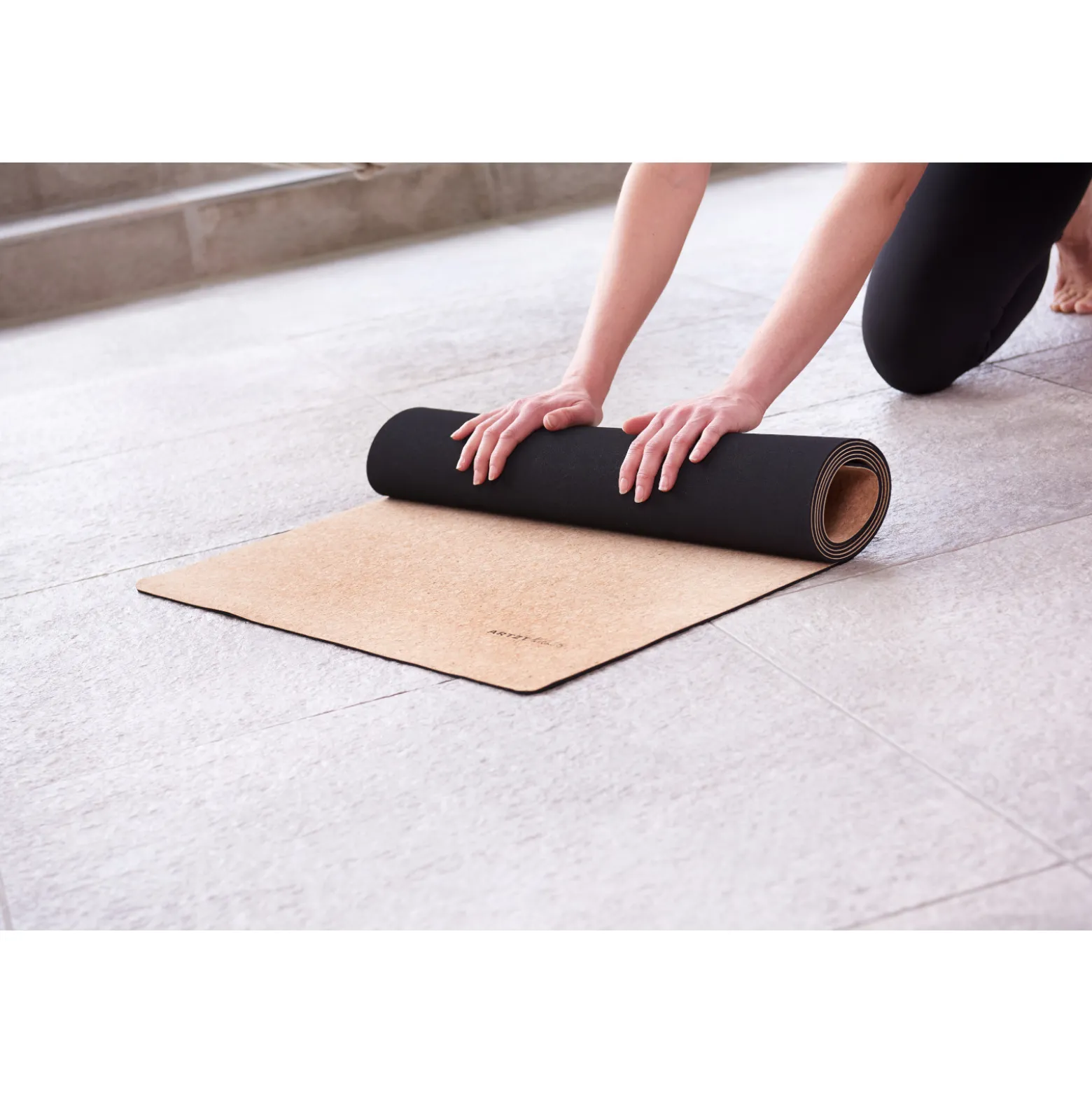 Artzt Vitality Yogamatte Kork