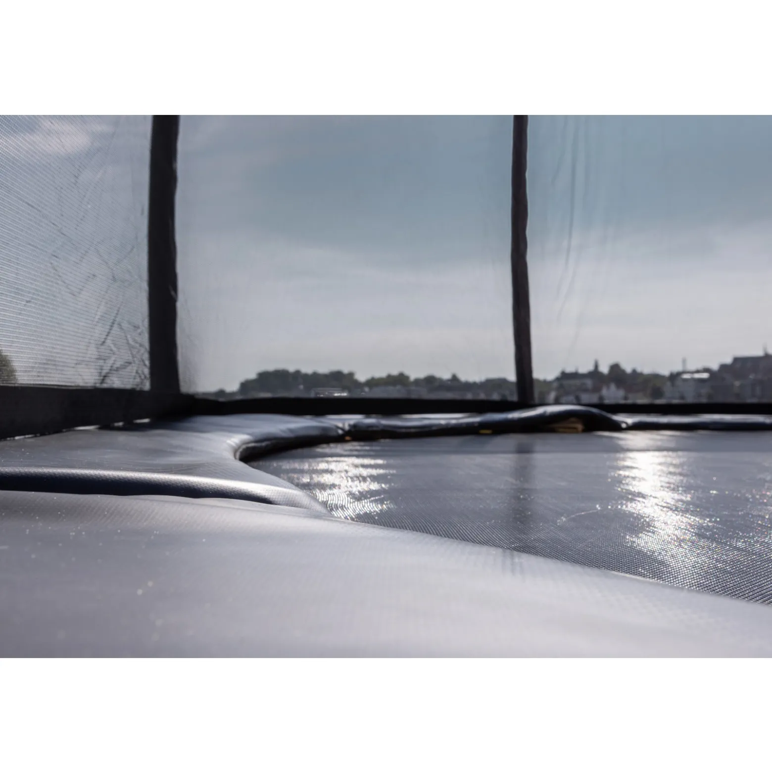Berg Trampolin Champion inkl. Sicherheitsnetz Deluxe AirFlow Pro