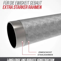 Berg Trampolin Grand Champion inkl. Sicherheitsnetz Deluxe AirFlow Pro