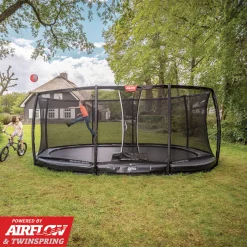 Berg Trampolin Grand Champion InGround inkl. Sicherheitsnetz