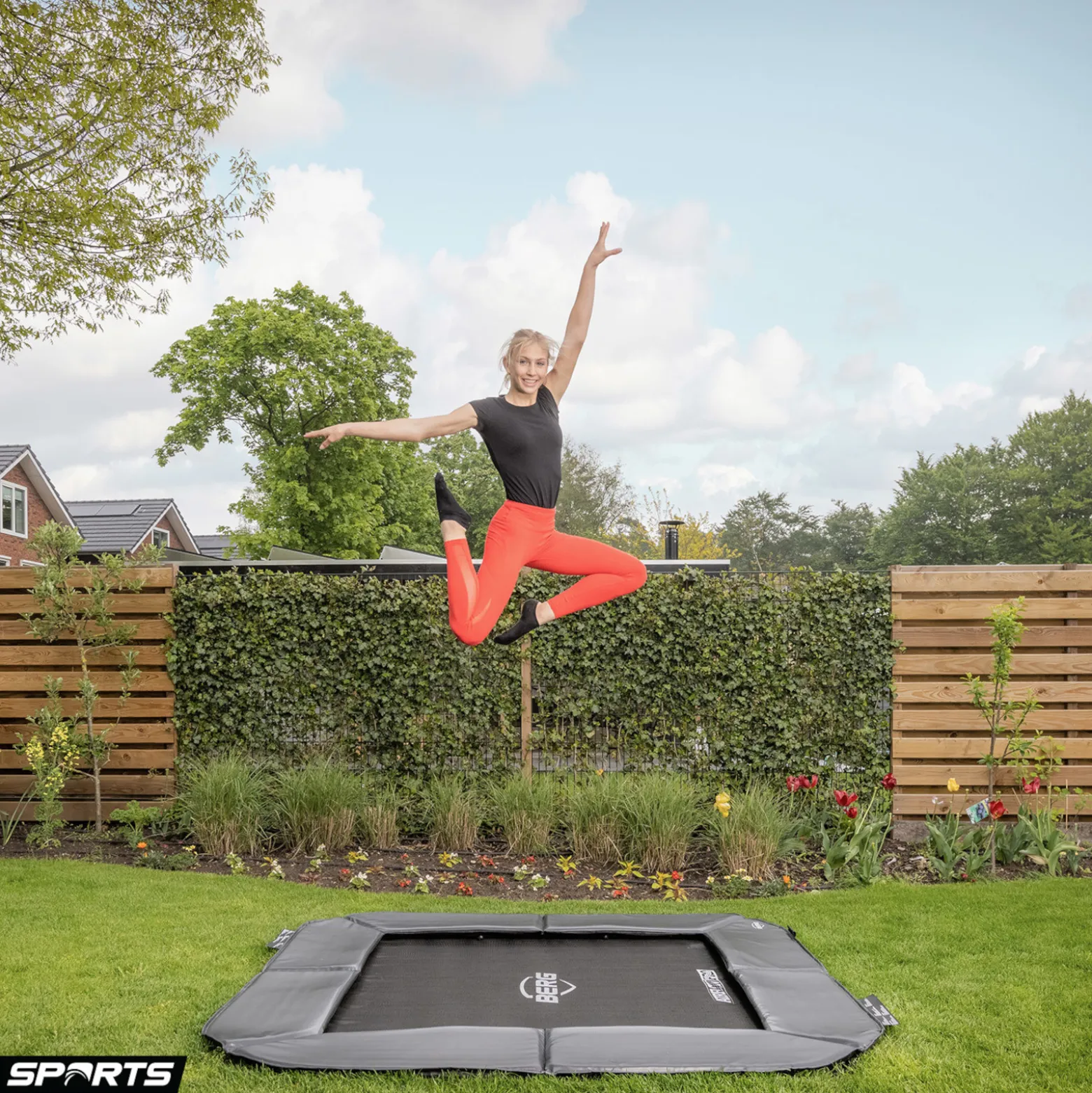 Berg Trampolin Ultim Champion Flatground Sports AirFlow Pro
