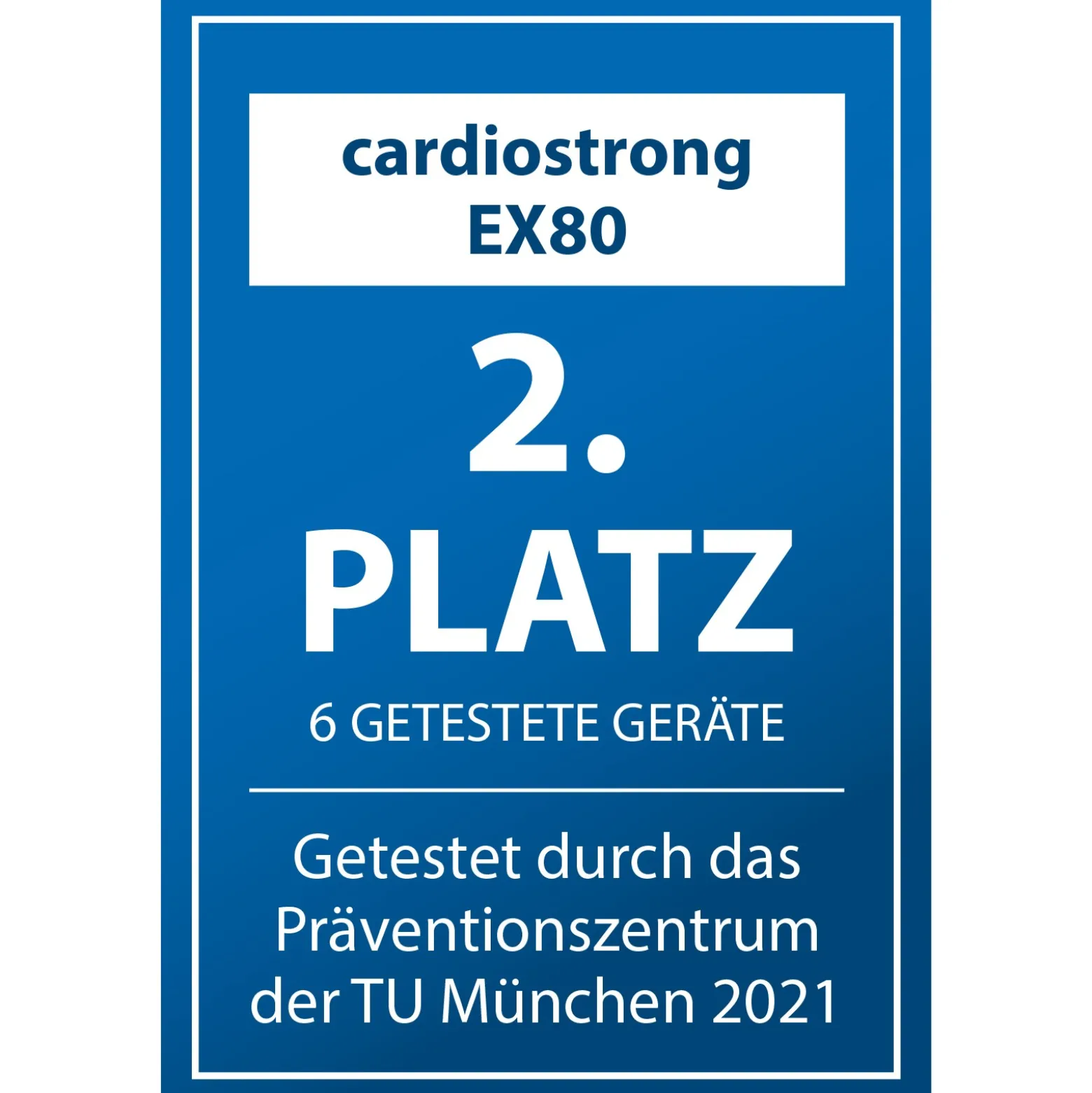 cardiostrong Crosstrainer EX80 Touch
