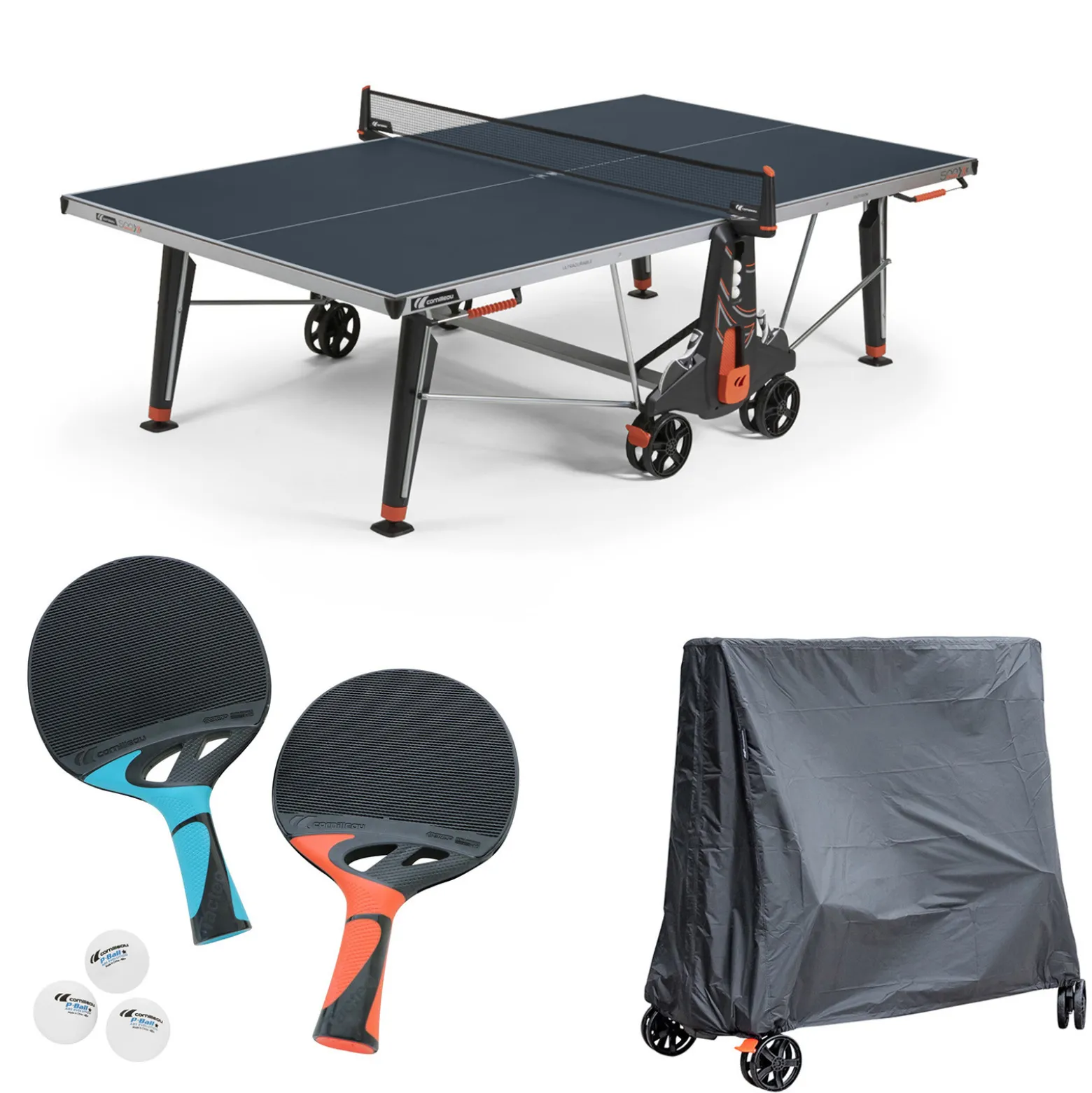 Cornilleau Outdoor Tischtennisplatte 500X inkl. Zubehör