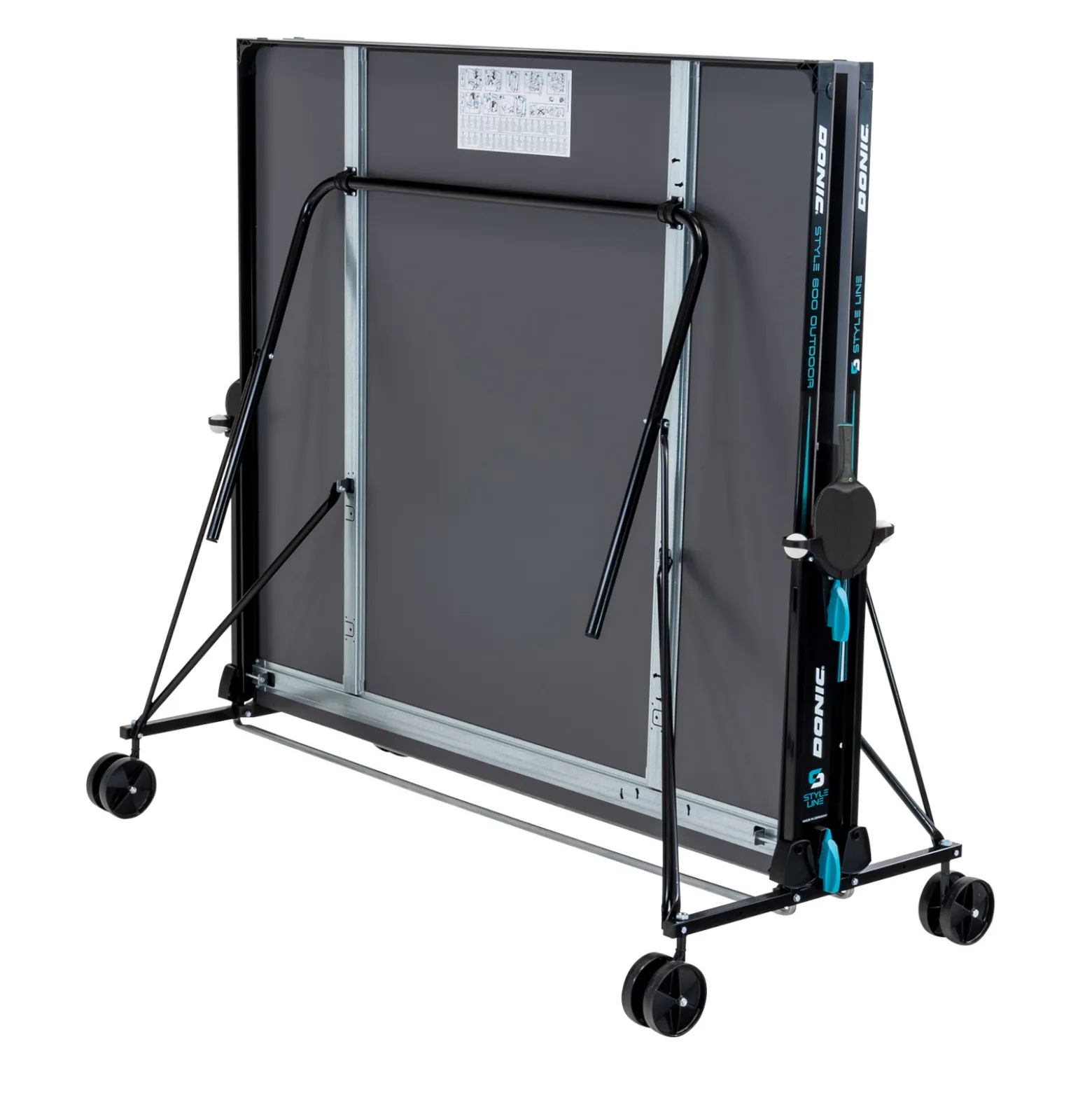 Donic Outdoor Tischtennisplatte Style 600 inkl. Zubehör