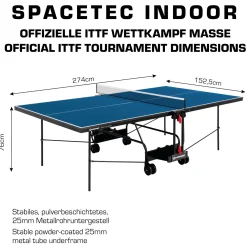 Donic-Schildkröt Indoor-Tischtennisplatte SpaceTec