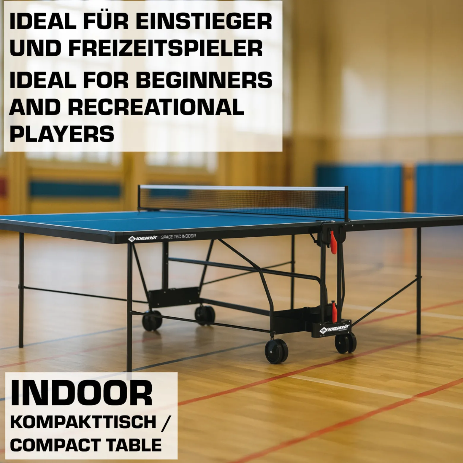 Donic-Schildkröt Indoor-Tischtennisplatte SpaceTec