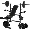 Duke Fitness Hantelbank Set