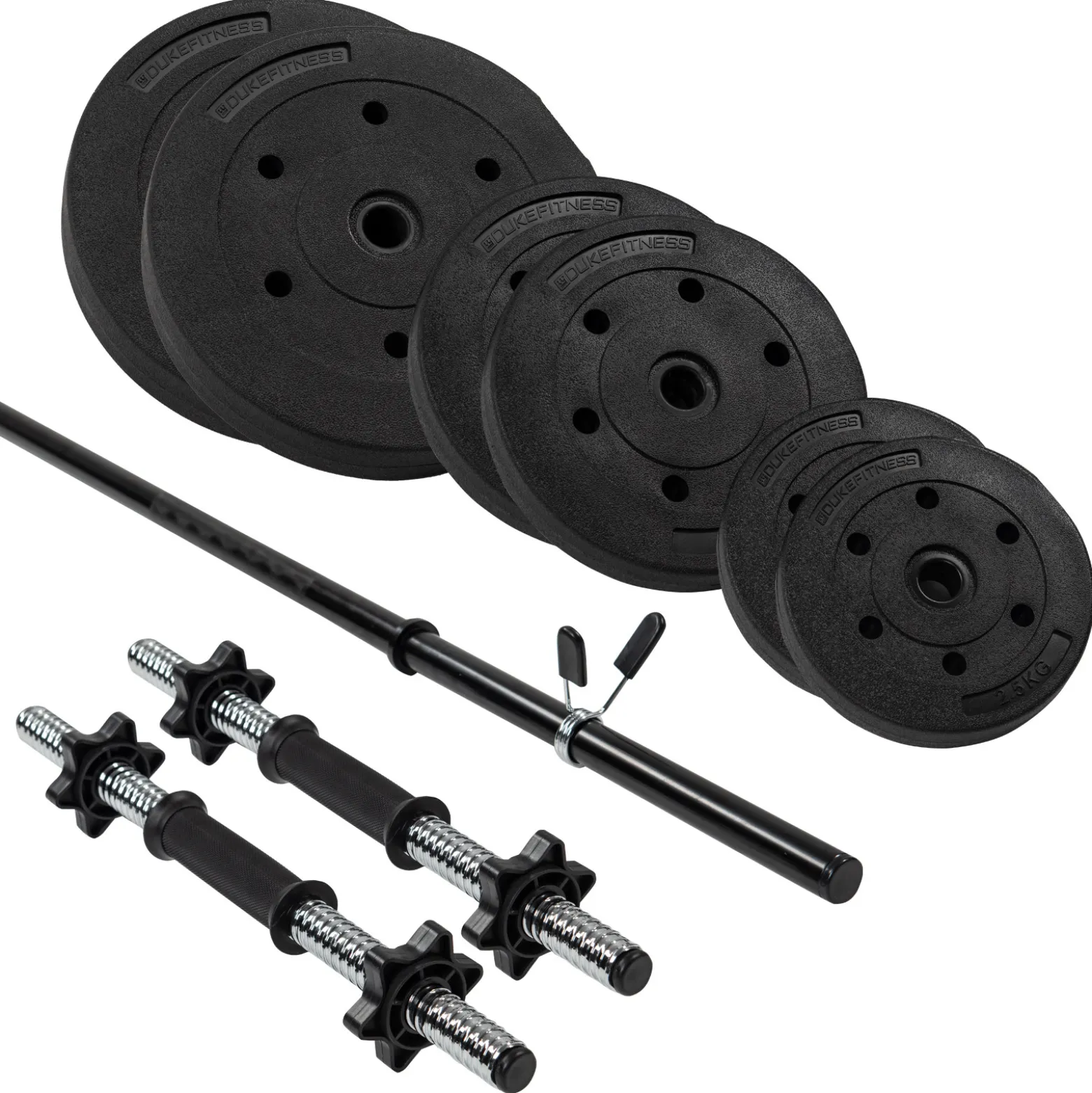 Duke Fitness Hantelbank Set