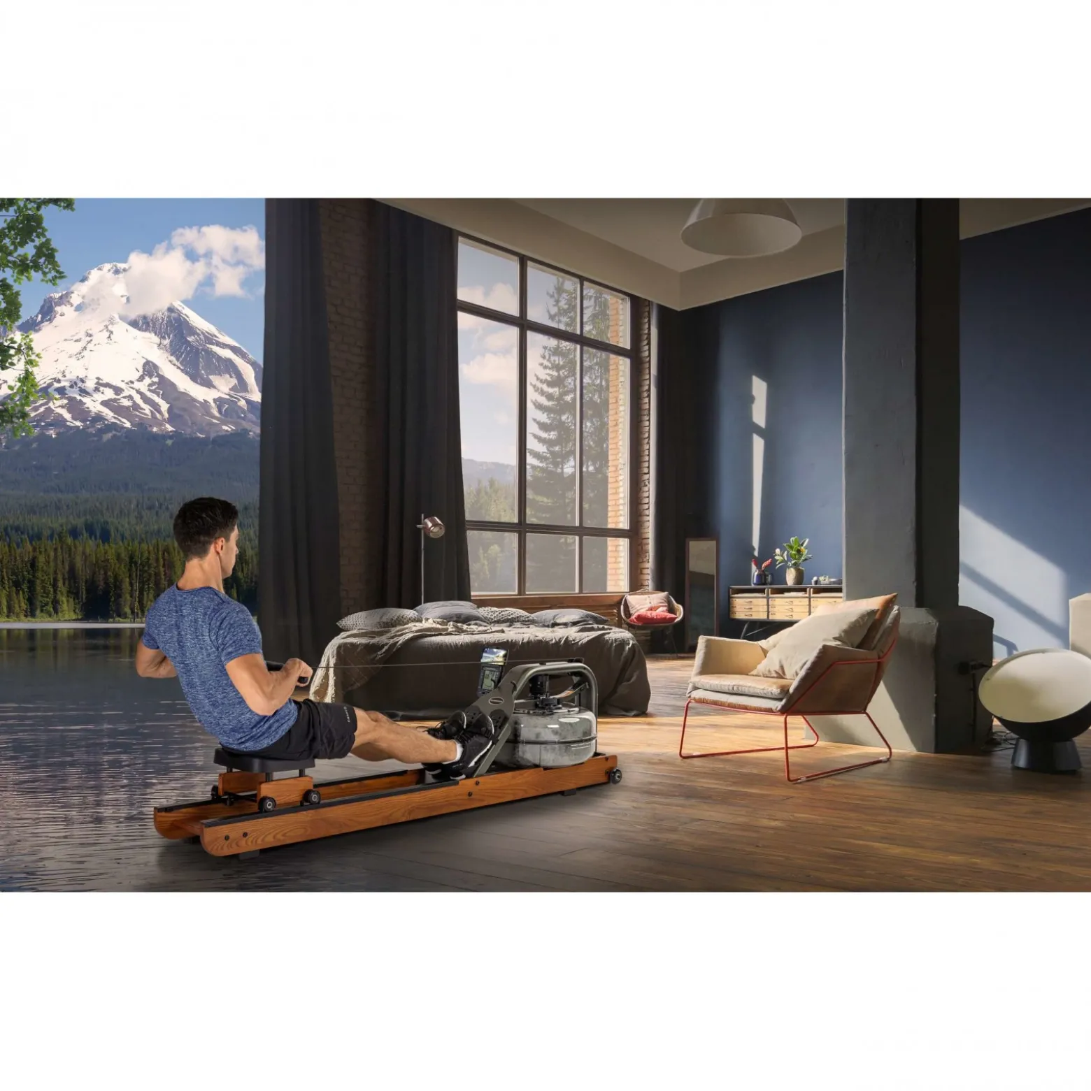 Fluid Rower Rudergerät Apollo Pro V