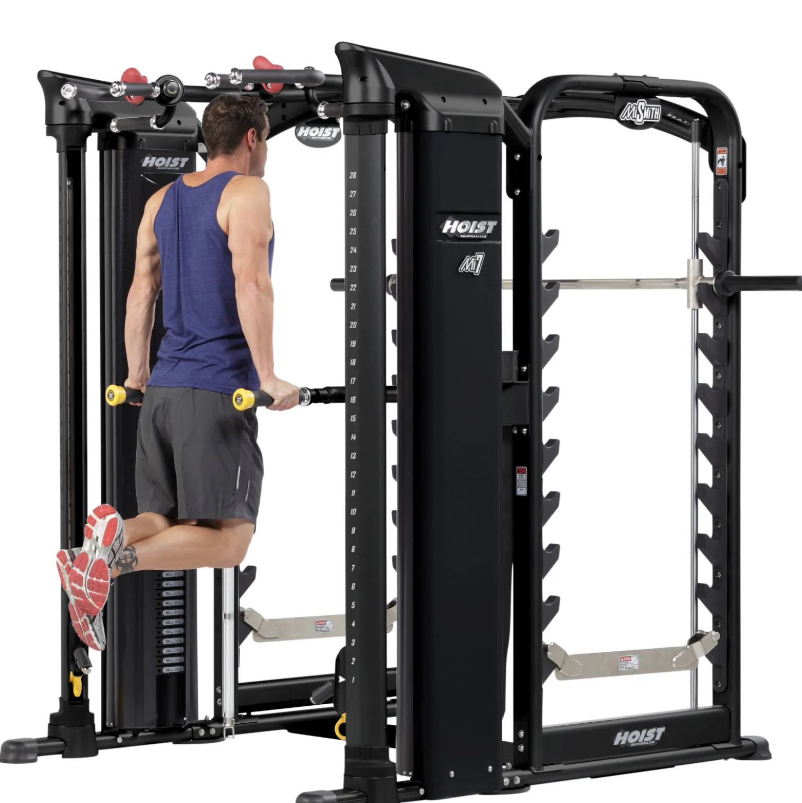 Hoist Fitness Kraftstation Mi7 Smith Ensemble