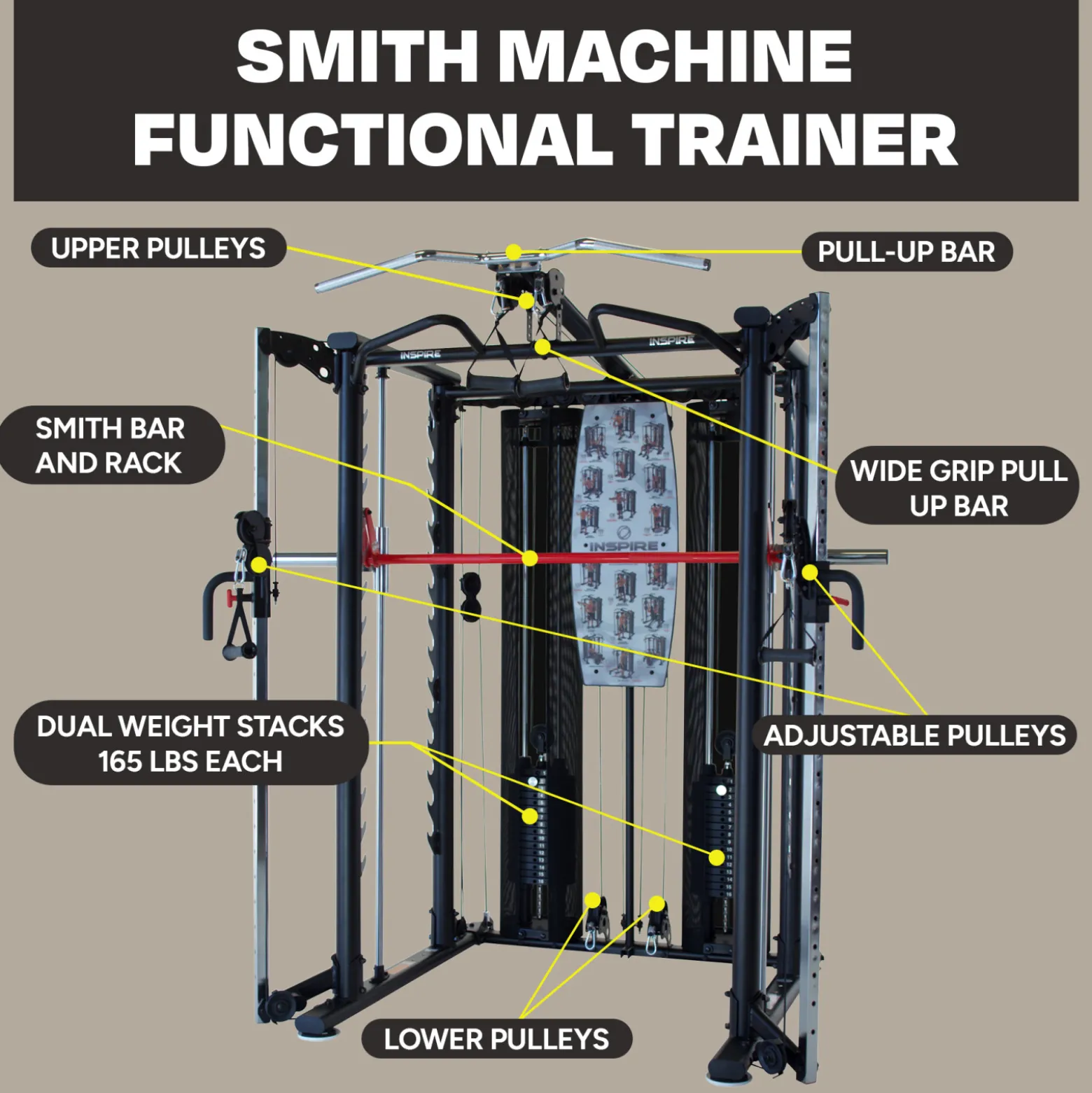 Inspire Kraftstation SCS Smith Cage System