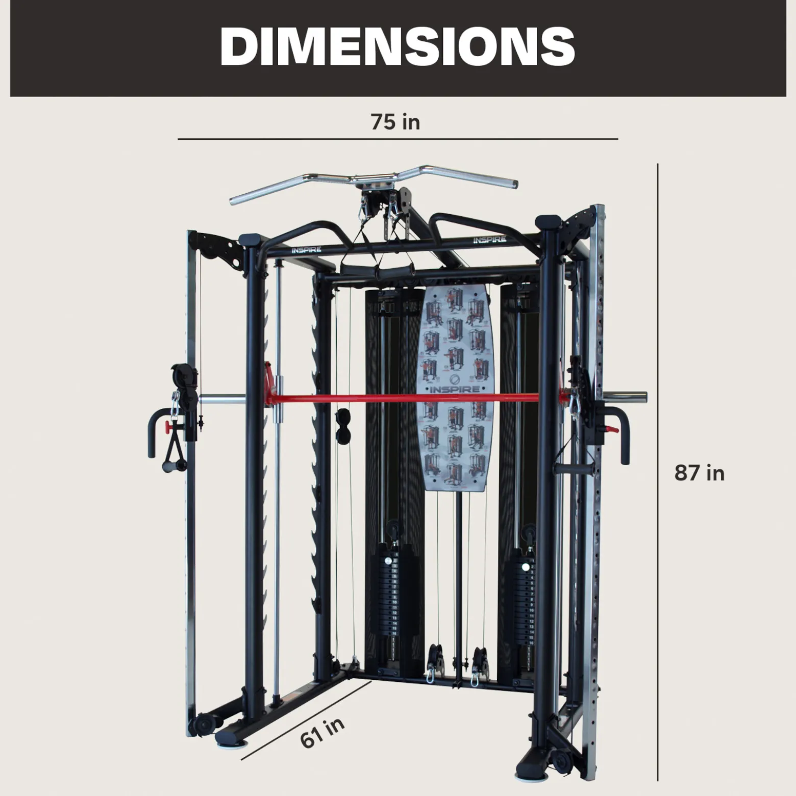Inspire Kraftstation SCS Smith Cage System