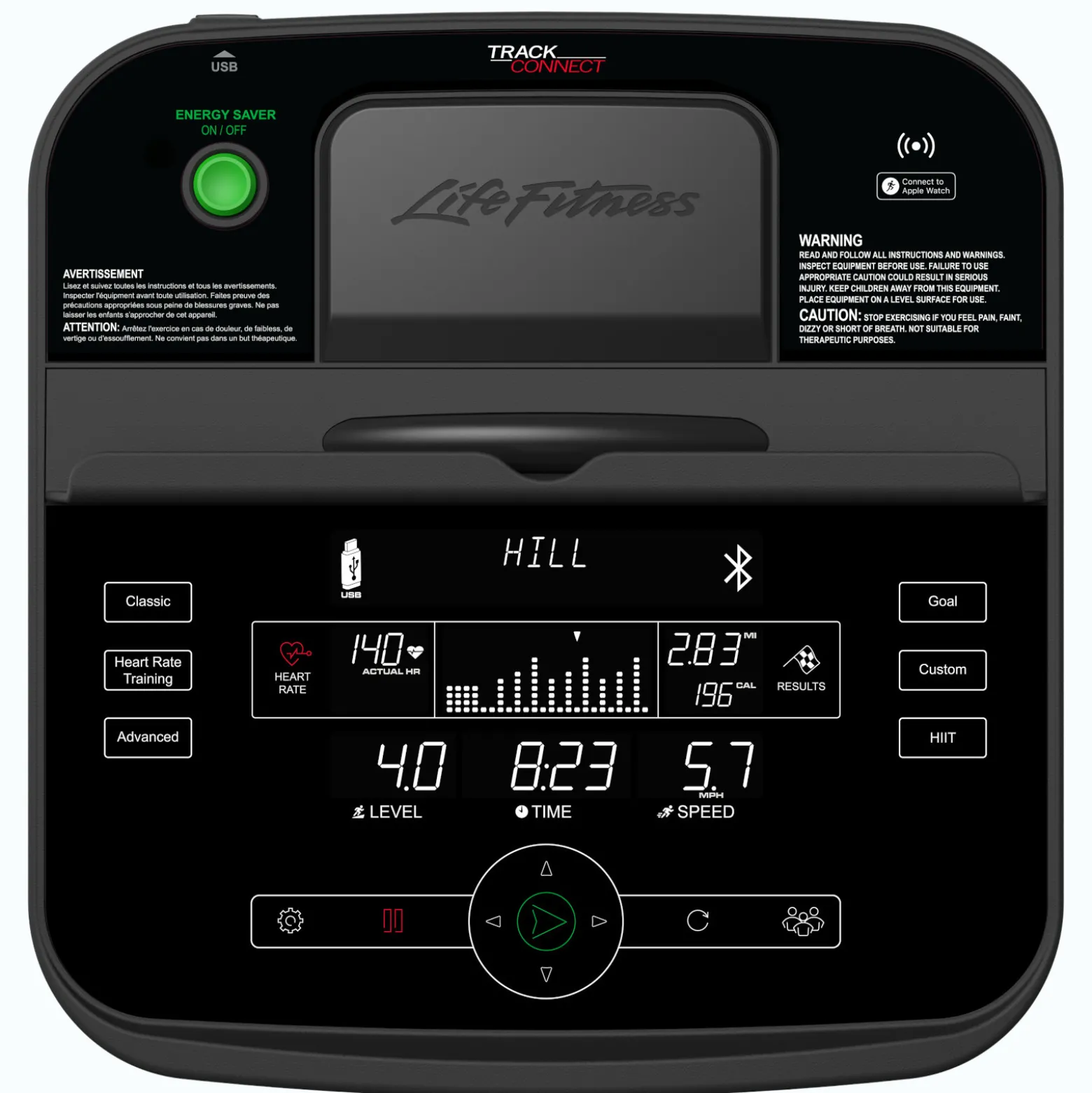 Life Fitness Ergometer C1 Track Connect 2.0