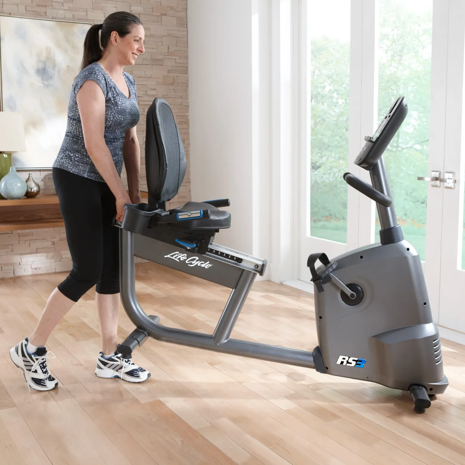 Life Fitness Liegeergometer RS3 Track Connect 2.0