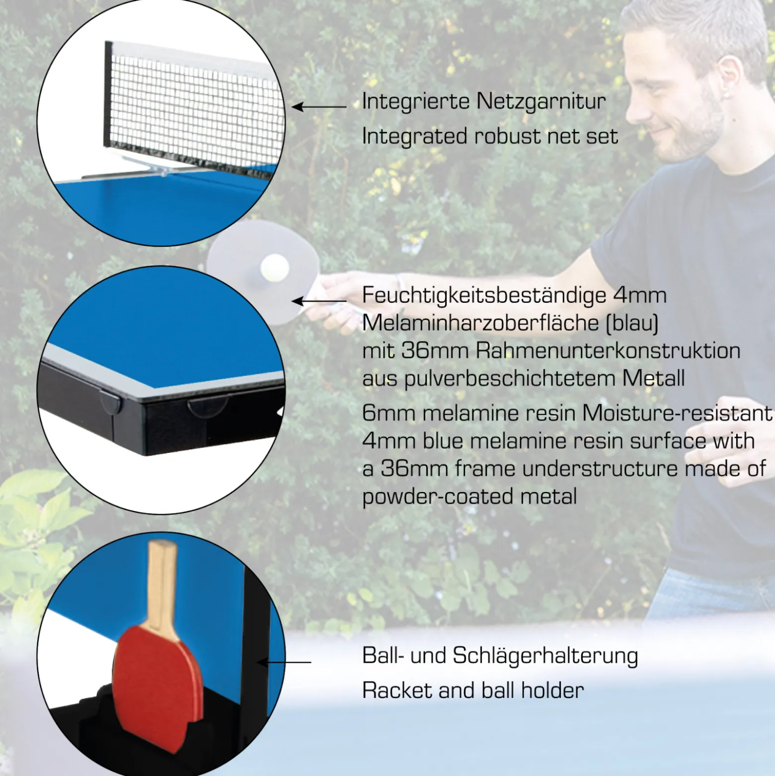 Schildkröt Outdoor Tischtennisplatte SpaceTec