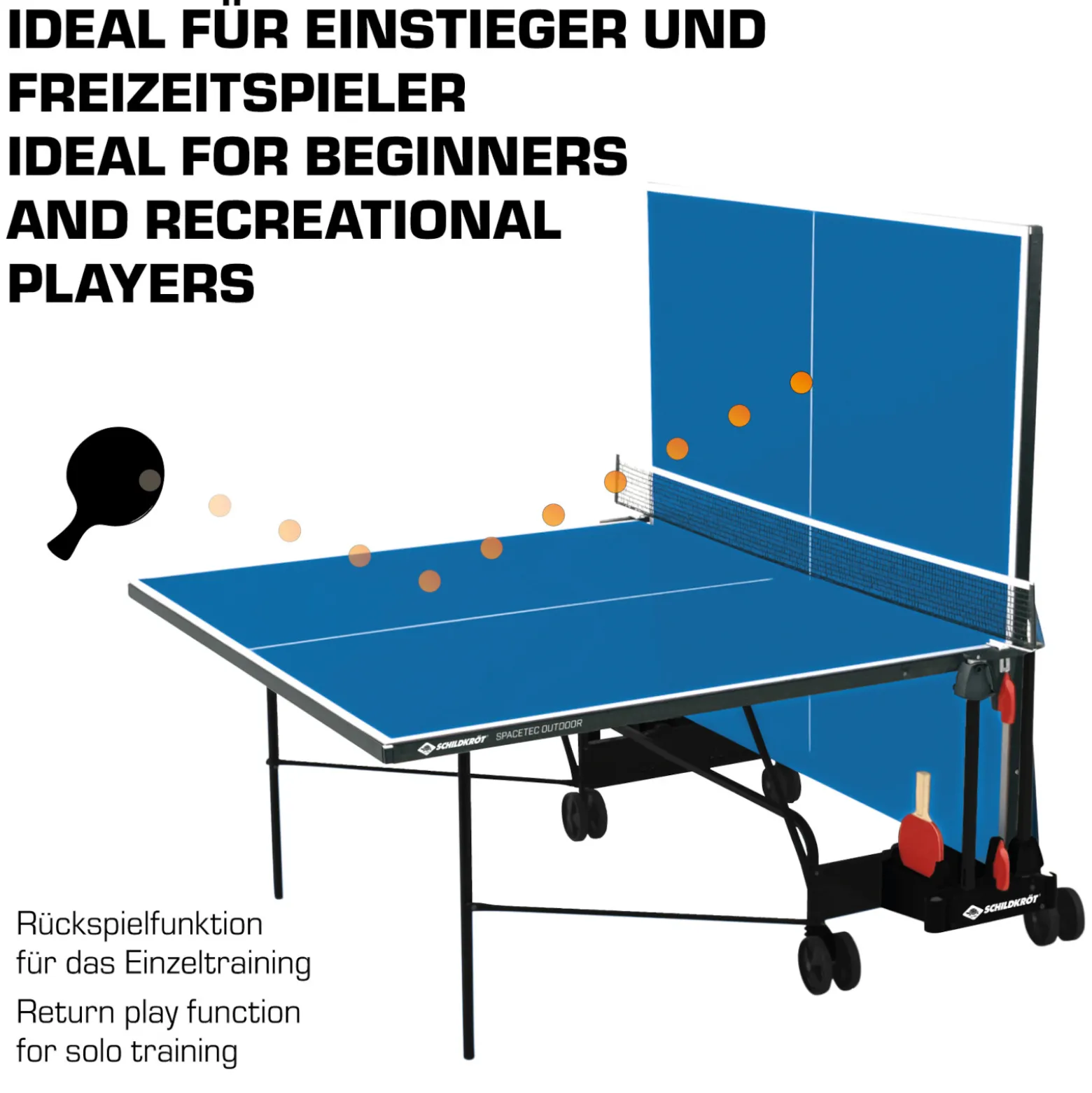 Schildkröt Outdoor Tischtennisplatte SpaceTec