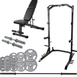 Taurus Freihantel-Set Deluxe | Rack Bank und Hanteln