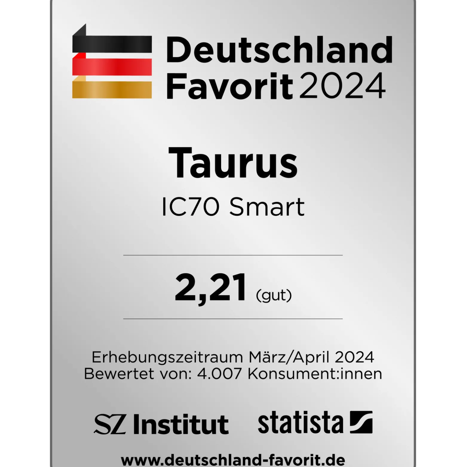 Taurus IC70 Smart Indoor Bike
