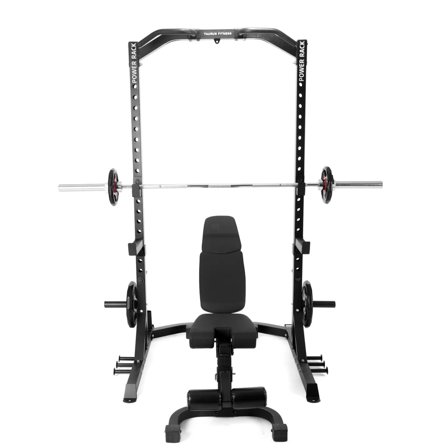 Taurus Squat Rack inkl. Taurus Hantelbank B990 F.I.D.