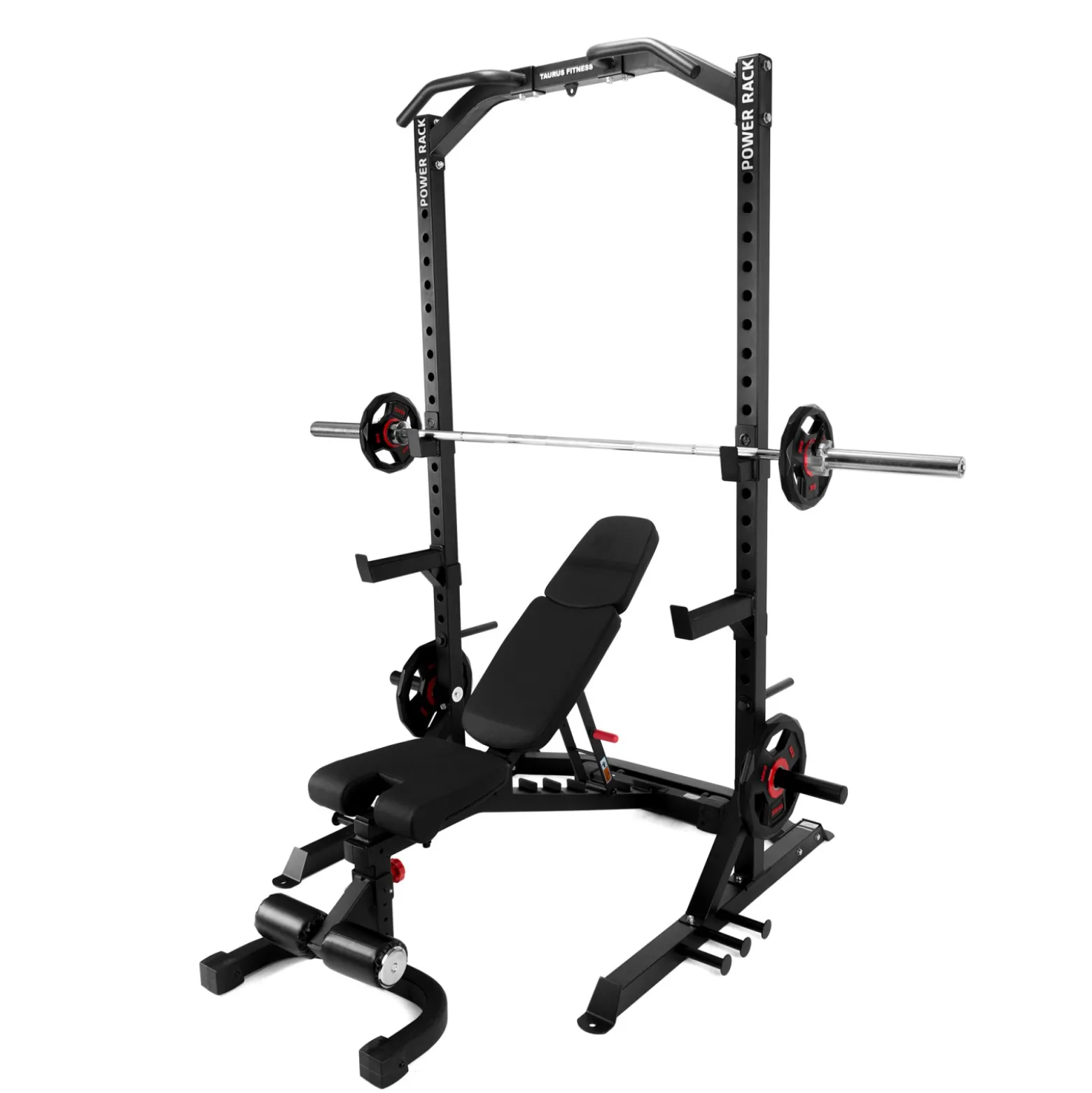 Taurus Squat Rack inkl. Taurus Hantelbank B990 F.I.D.
